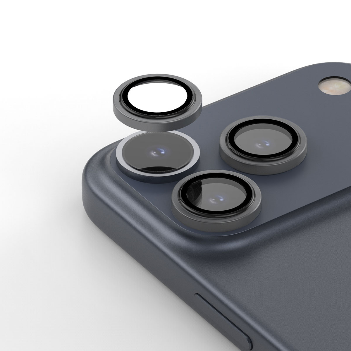 [ iPhone 17 / iPhone Air / 17 Pro&17 Pro Max 用] 9H ハードコーティング CORE CAMERA MR アルミメタルフレーム カメラレンズ 保護 強化ガラスフィルム