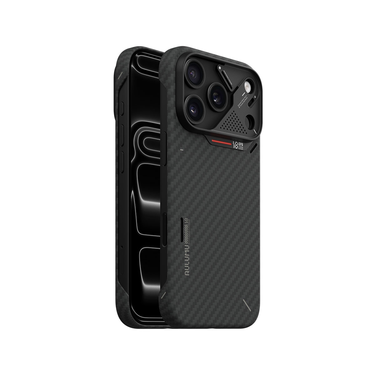 [ iPhone 18 Pro / iPhone 18 Pro Max 用] A18 アラミド繊維 MagSafe対応 ケース 1.2mm ウルトラスリム 背面カバー