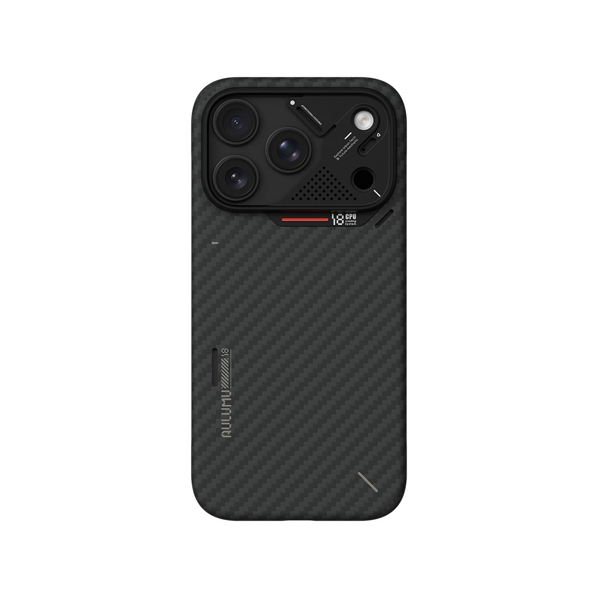 [ iPhone 18 Pro / iPhone 18 Pro Max 用] A18 アラミド繊維 MagSafe対応 ケース 1.2mm ウルトラスリム 背面カバー