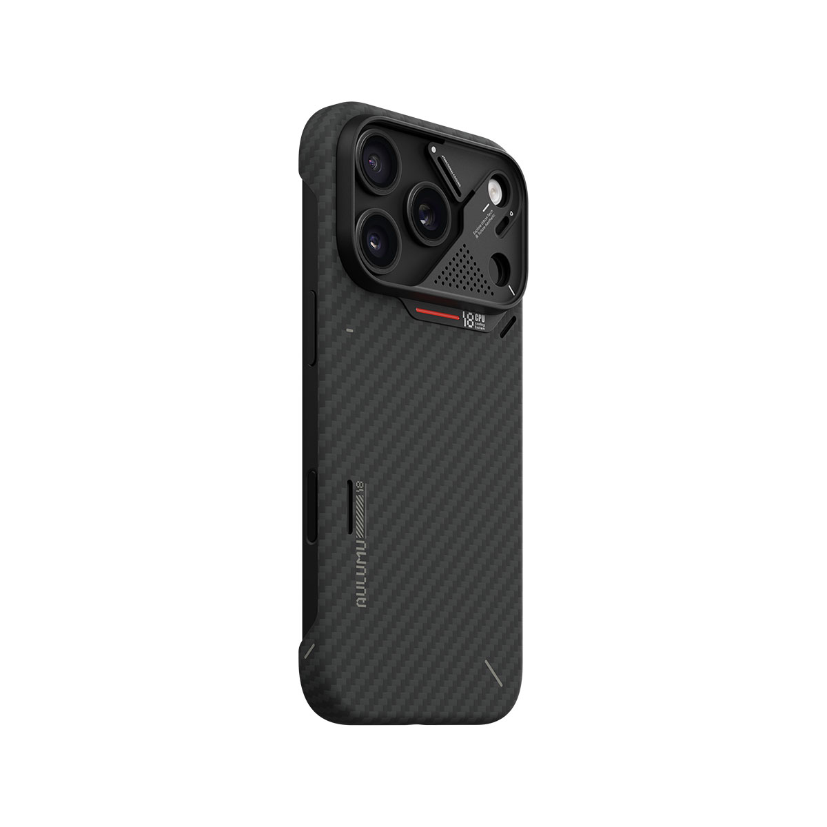 [ iPhone 18 Pro / iPhone 18 Pro Max 用] A18 アラミド繊維 MagSafe対応 ケース 1.2mm ウルトラスリム 背面カバー