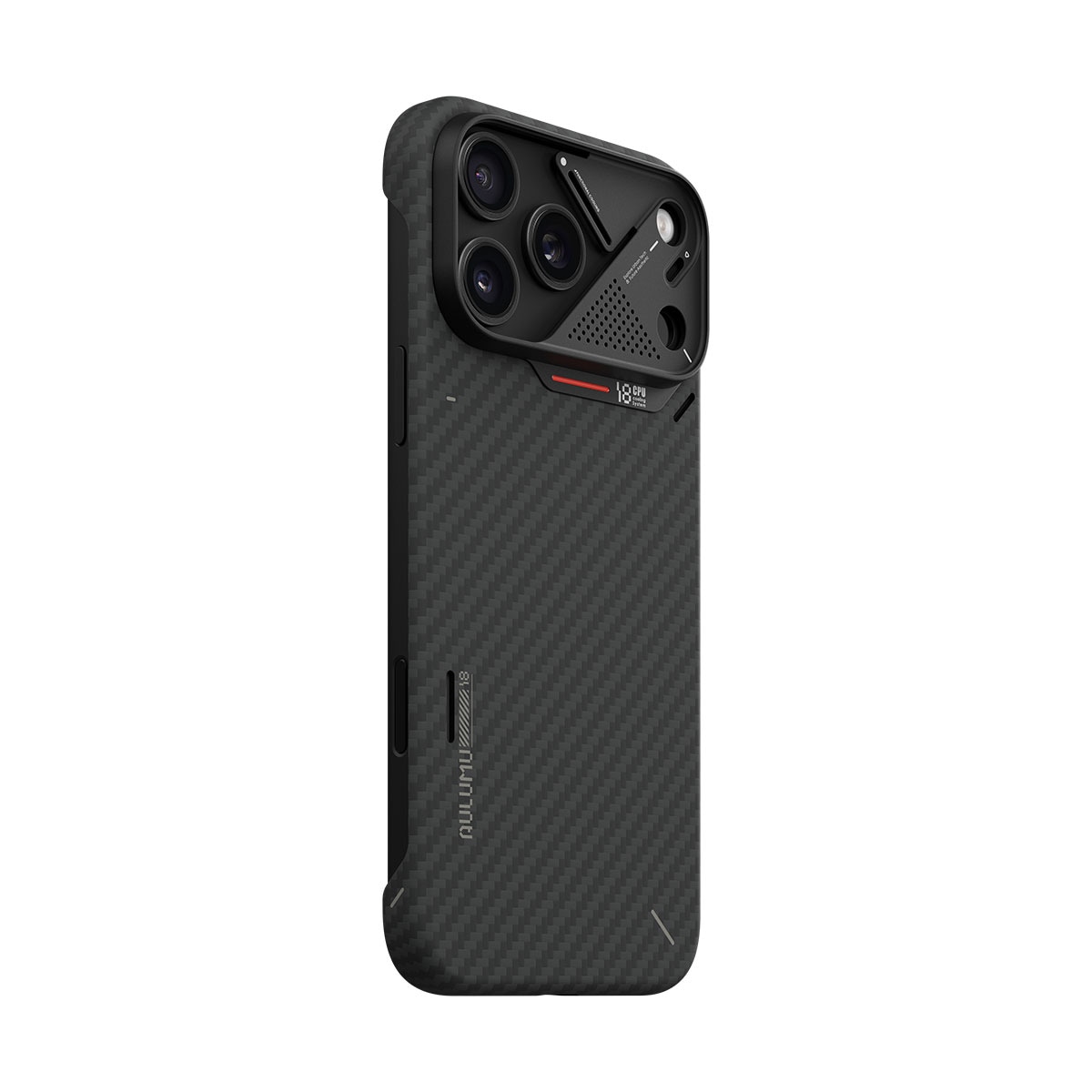 [ iPhone 18 Pro / iPhone 18 Pro Max 用] A18 アラミド繊維 MagSafe対応 ケース 1.2mm ウルトラスリム 背面カバー