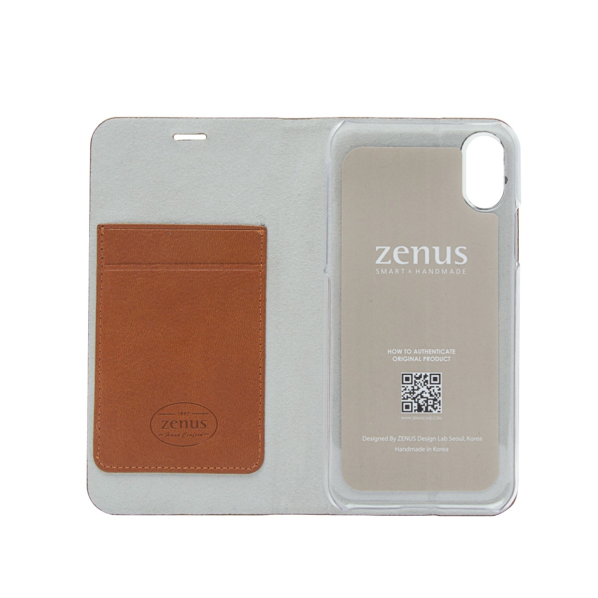 iPhone XS / X ケース ZENUS Buffalo Diary 手帳型 （ゼヌス バッファローダイアリー）アイフォン カバー