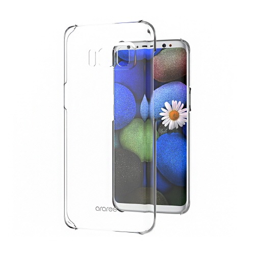 Galaxy S9 ケース Galaxy S8 ケース araree Nu:Kin（アラリー ヌーキン）ギャラクシー エスナイン エスエイト カバー クリア 透明 SC-02K SCV38 SC-02J SCV36