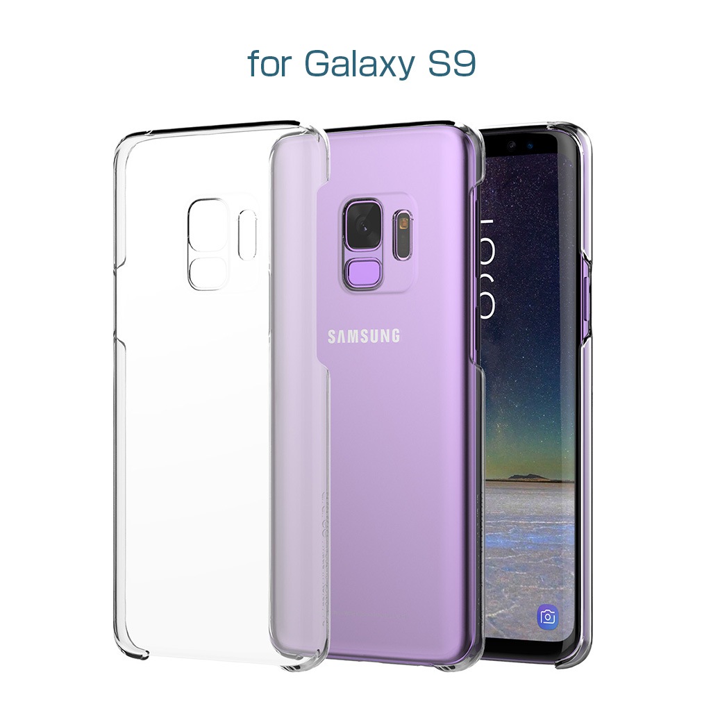 Galaxy S9 ケース Galaxy S8 ケース araree Nu:Kin（アラリー ヌーキン）ギャラクシー エスナイン エスエイト カバー クリア 透明 SC-02K SCV38 SC-02J SCV36