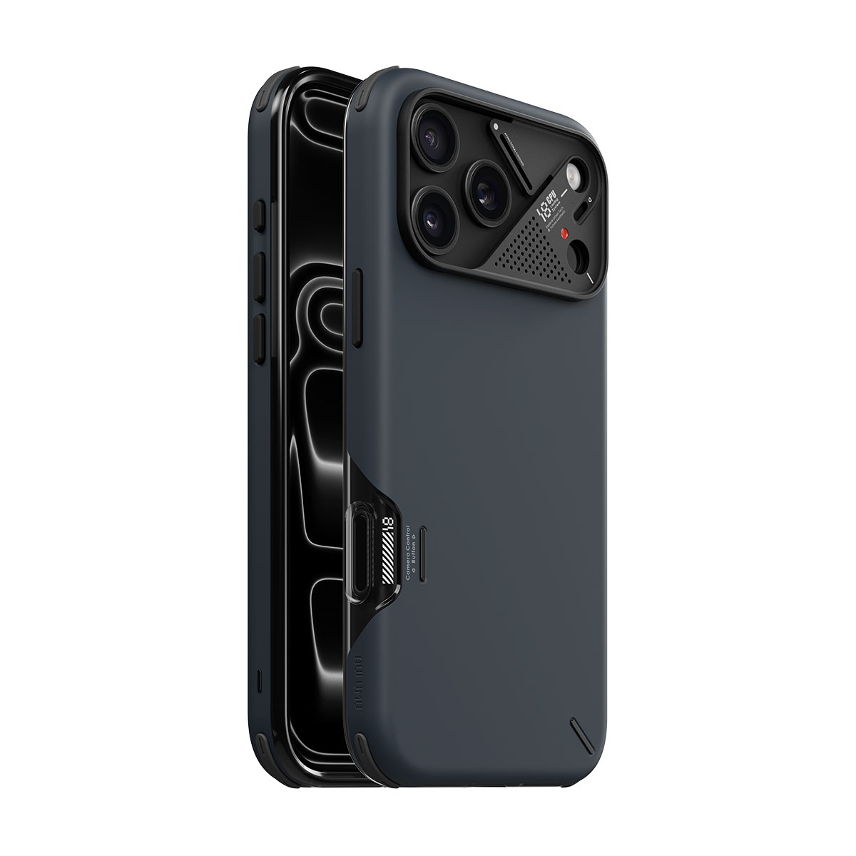 [ iPhone 18 Pro / iPhone 18 Pro Max 用] A18 耐衝撃 MagSafe対応 背面カバー アルミ合金製カメラガード搭載 耐衝撃ケース