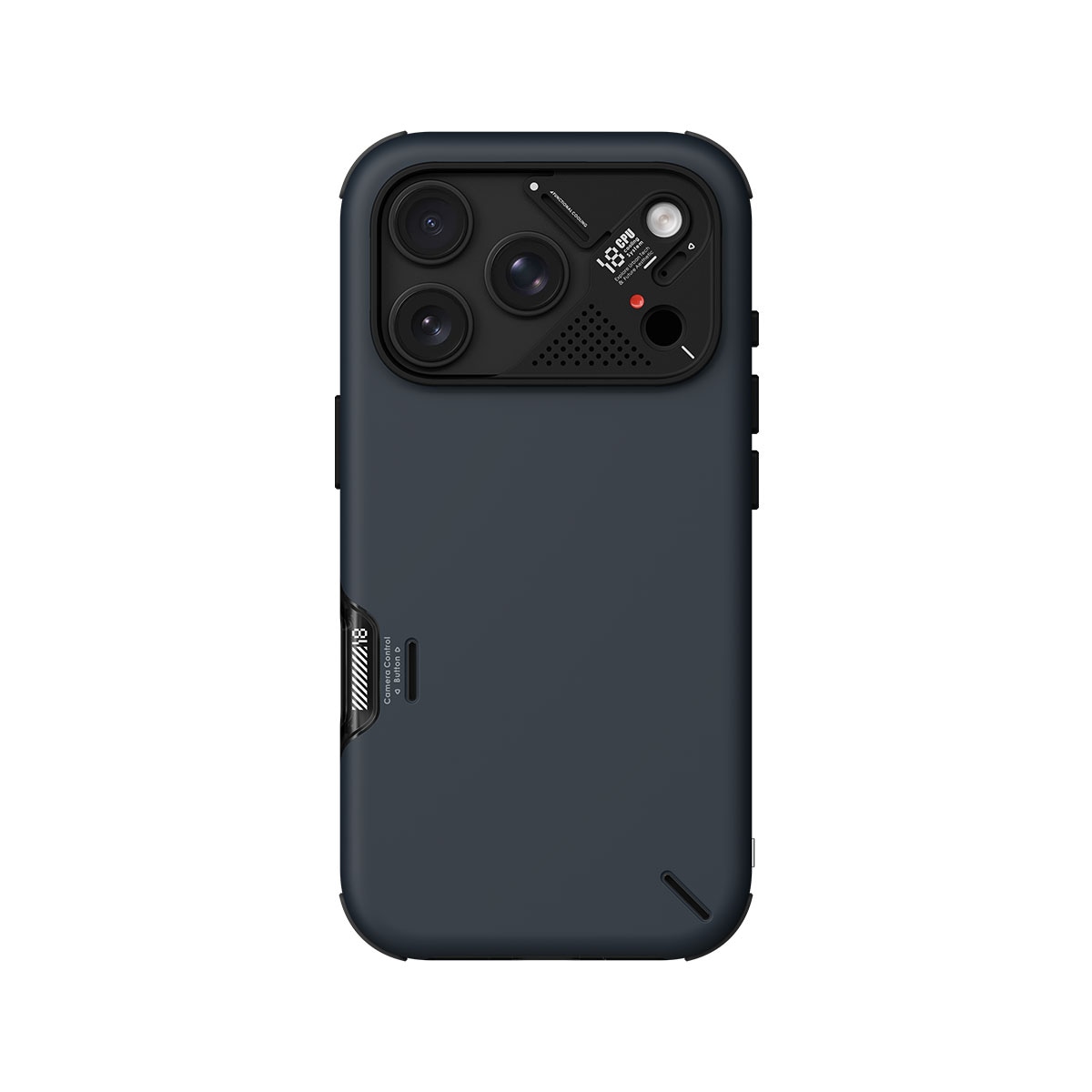 [ iPhone 18 Pro / iPhone 18 Pro Max 用] A18 耐衝撃 MagSafe対応 背面カバー アルミ合金製カメラガード搭載 耐衝撃ケース