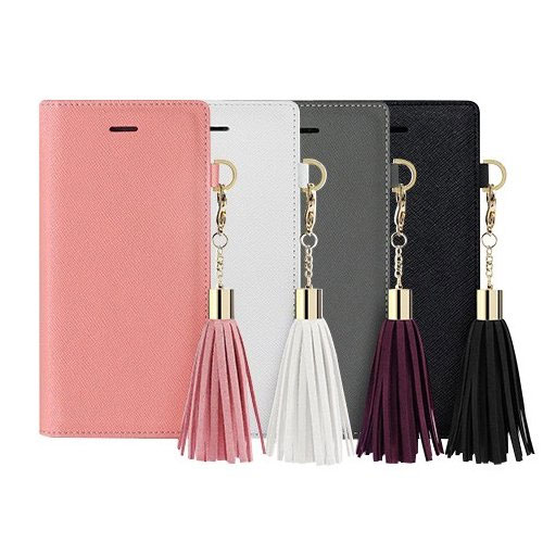 iPhone SE (第3世代) ケース カバー 手帳型 DreamPlus Tassel Jacket [iPhone SE3/SE2/8/7]
