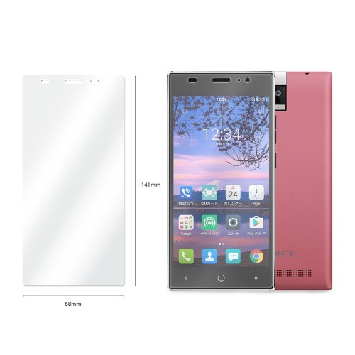 【FREETEL Priori4 ガラスフィルム】motomo INO 0.3mm