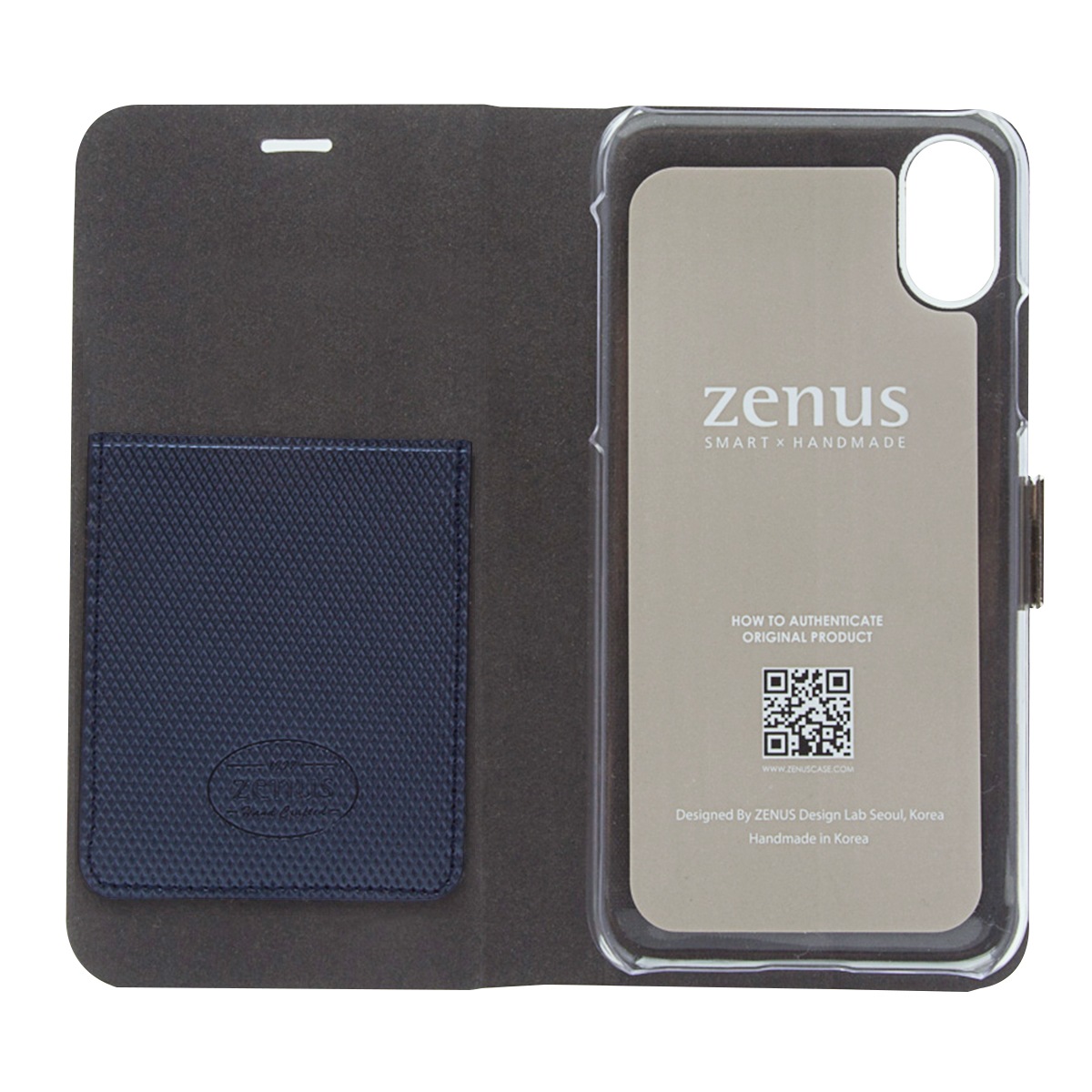 iPhone XS / X ケース iPhone XR ケース ZENUS Metallic Diary 手帳型 （ゼヌス メタリックダイアリー）アイフォン カバー