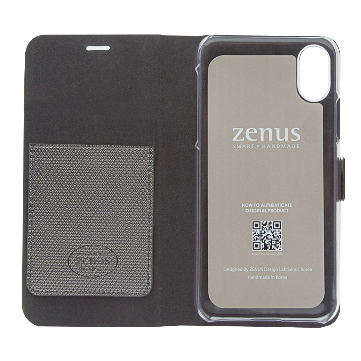 iPhone XS / X ケース iPhone XR ケース ZENUS Metallic Diary 手帳型 （ゼヌス メタリックダイアリー）アイフォン カバー