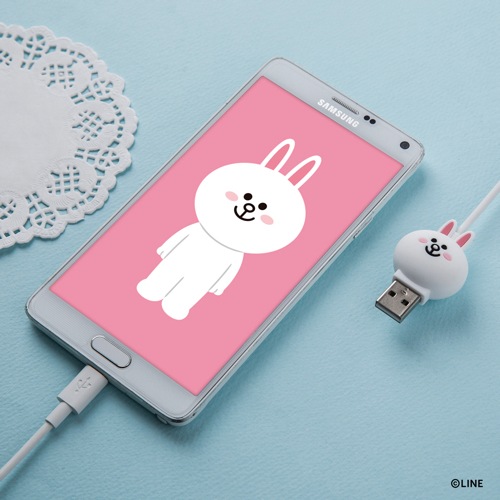 マイクロ USB ケーブル LINE FRIENDS 充電 データ転送 対応 ラインフレンズ 1m Micro USB 「LINE FRIENDS公式ライセンス商品」