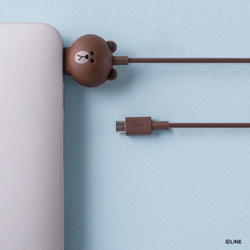 マイクロ USB ケーブル LINE FRIENDS 充電 データ転送 対応 ラインフレンズ 1m Micro USB 「LINE FRIENDS公式ライセンス商品」