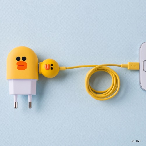 マイクロ USB ケーブル LINE FRIENDS 充電 データ転送 対応 ラインフレンズ 1m Micro USB 「LINE FRIENDS公式ライセンス商品」