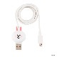 マイクロ USB ケーブル LINE FRIENDS 充電 データ転送 対応 ラインフレンズ 1m Micro USB 「LINE FRIENDS公式ライセンス商品」