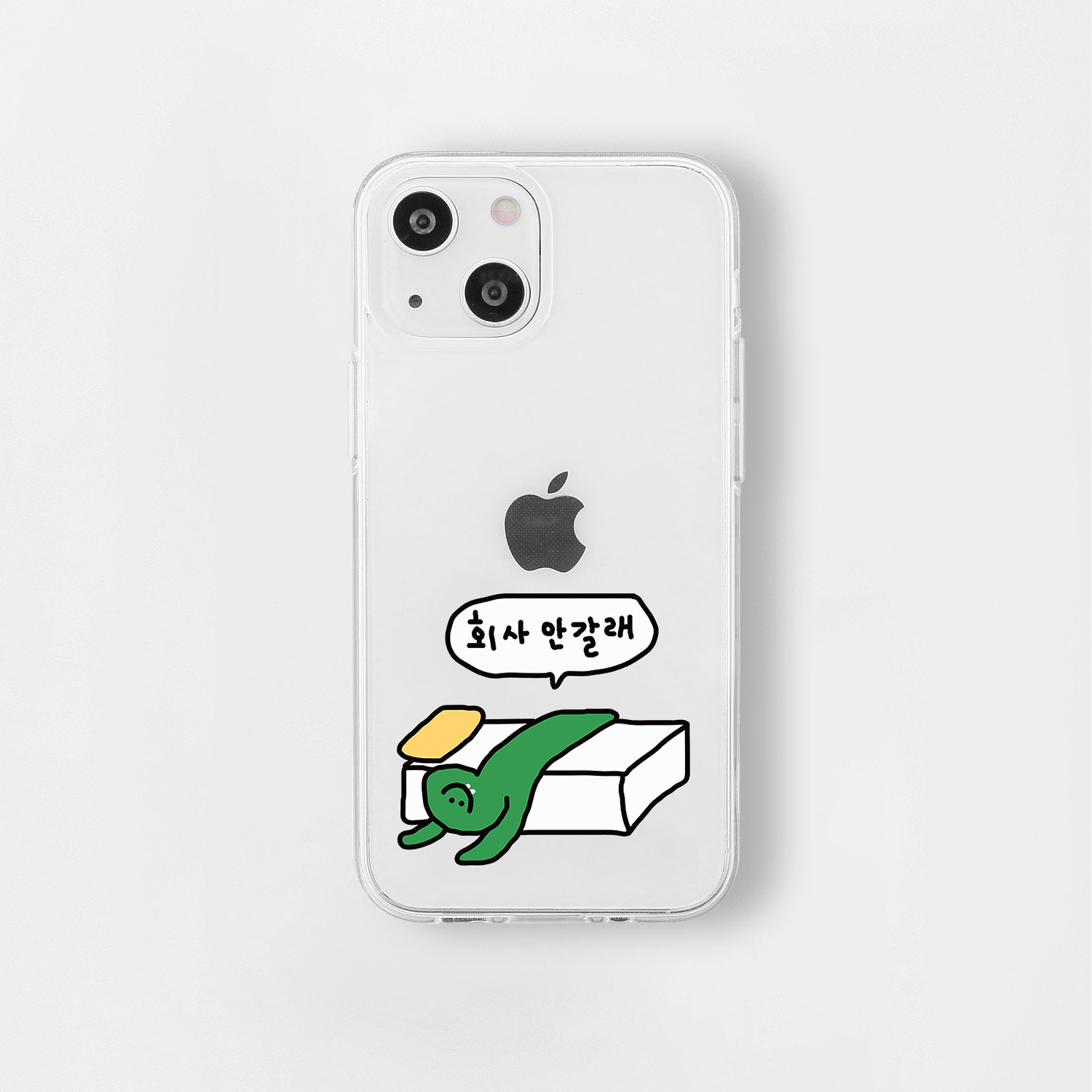 168cm [ iPhone 14 / 14 Pro / iPhone 13 ] ソフトクリアケース Olly