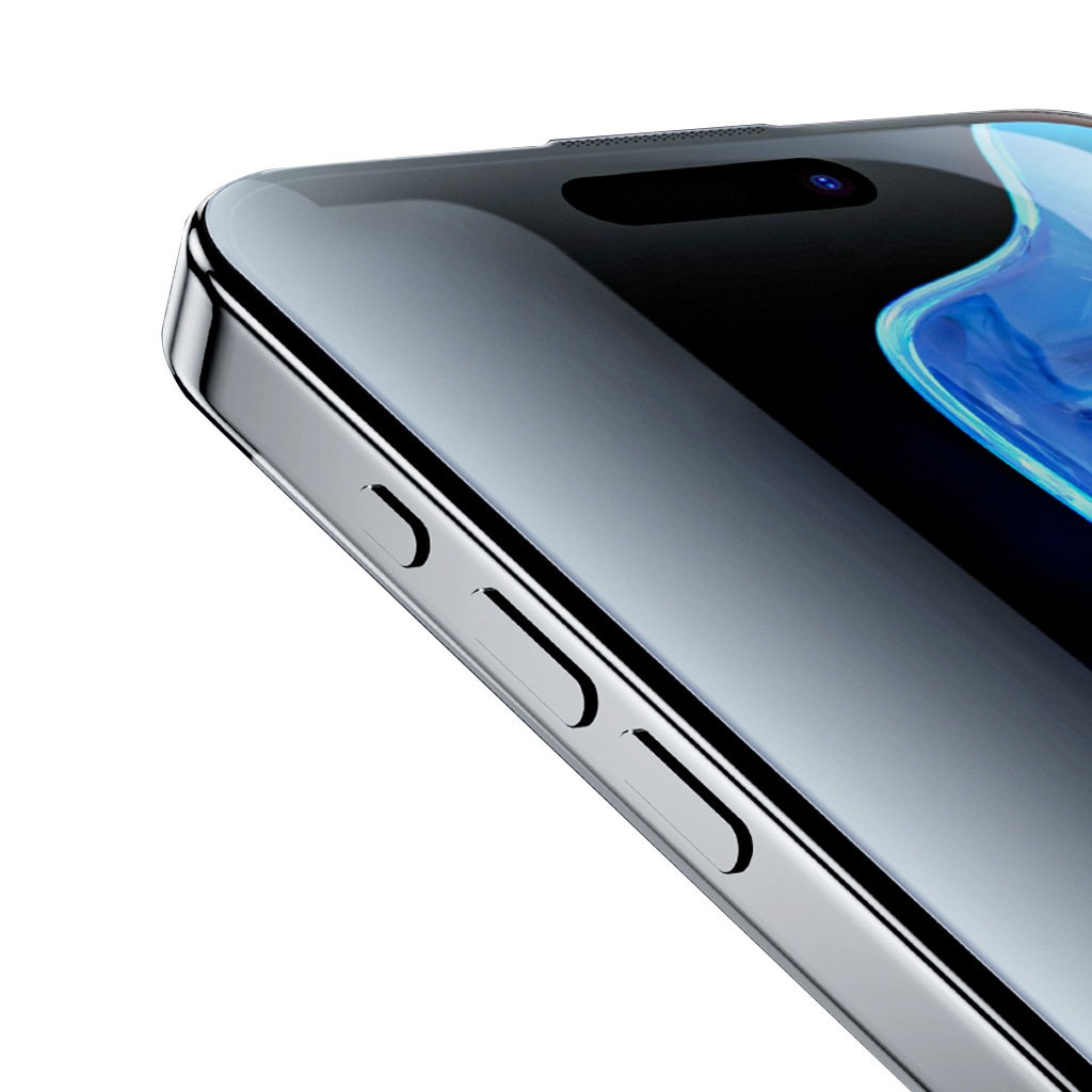 momax [ iPhone 15 用] GlassPro+ 強化 ガラスフイルム クリア 画面 保護フィルム