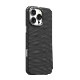 [iPhone 16 Pro / 16 Pro Max 用] PELLIS MagSafe対応 レザーケース カーボン風
