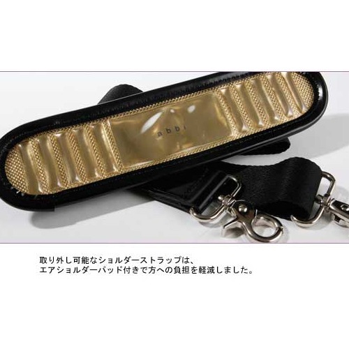 abbi PCバッグ ティファニー・PC対応ブリーフケース Black