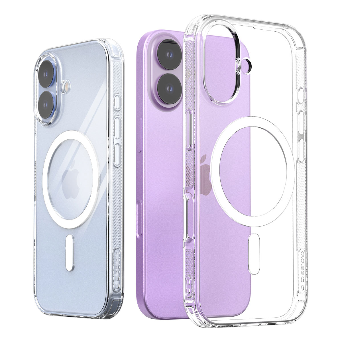 [ iPhone 17 / iPhone Air / 17 Pro / 17 Pro Max 用] MagSafe対応 FLEXIELD M CLEAR 衝撃吸収 透明カバー