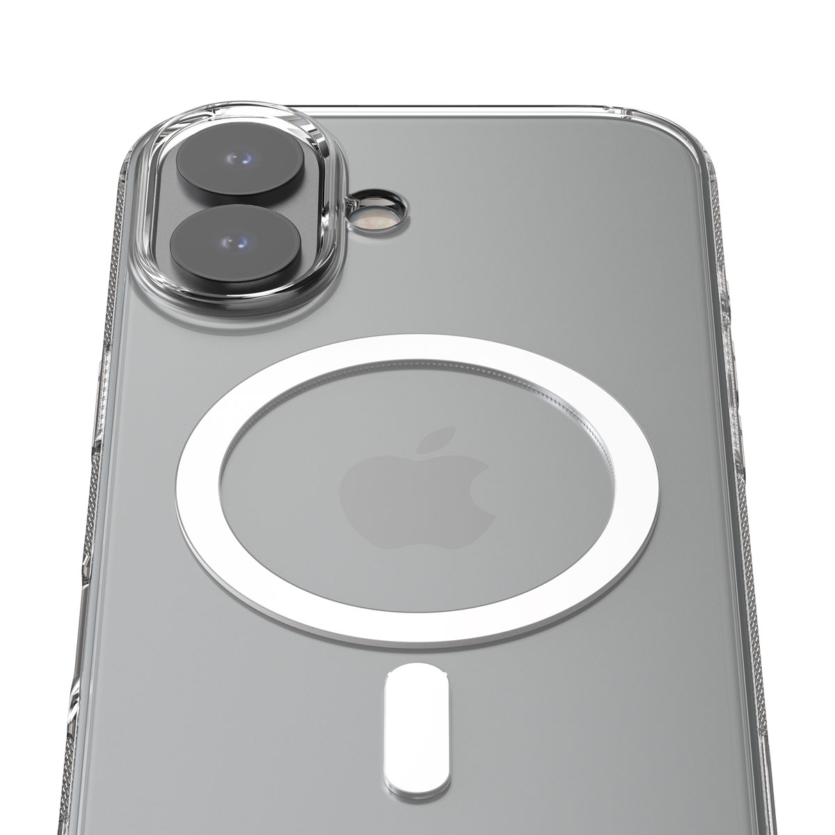 [ iPhone 17 / iPhone Air / 17 Pro / 17 Pro Max 用] MagSafe対応 FLEXIELD M CLEAR 衝撃吸収 透明カバー