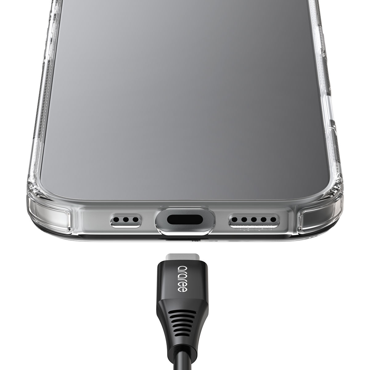 [ iPhone 17 / iPhone Air / 17 Pro / 17 Pro Max 用] MagSafe対応 FLEXIELD M CLEAR 衝撃吸収 透明カバー