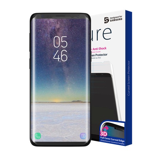 araree PURE DIAMOND【Galaxy S10 S10+ 全画面保護フィルム】  3D立体カーブフィルムで曲面保護 0.12mm Galaxy S10 | S10+ |  S9 | S9+ | S8 | S8+