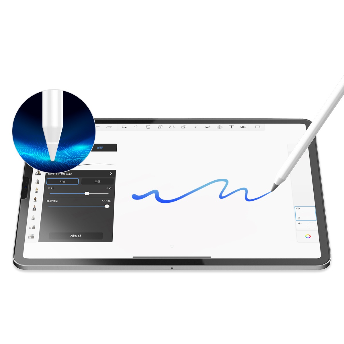 【紙に書くような感覚】iPad Air フィルム  /  iPad Pro 12.9インチ iPad Pro 11インチ ペーパーライク液晶保護フィルム 