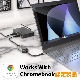 HyperDrive USB-C to 2.5Gbps Ethernet アダプタ [有線LAN 高速イーサネット Works With Chromebook認証]