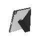 TF7 4Way クリア Yカバー for iPad 10.9 （第10世代） ケース カバー ペンホルダー付き 三つ折り Y字