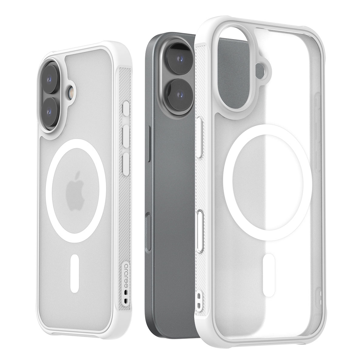 [ iPhone 17 / iPhone Air / 17 Pro / 17 Pro Max 用] 米軍MIL規格 MagSafe対応 DUPLE M ARMOR ハイブリッド 滑り防止 カバー