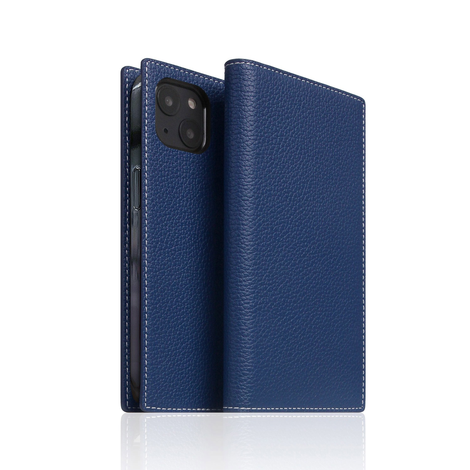 SLG Design [ iPhone 14 Plus / 14 Pro Max ] 手帳型 本革 レザーケース Full Grain Leather Case