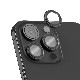 momax [ iPhone 15 / 15 Pro / 15 Pro Max / 15 Plus 用] GlassPro+ カメラ専用強化ガラスフィルム ブラック シルバー 保護フィルム
