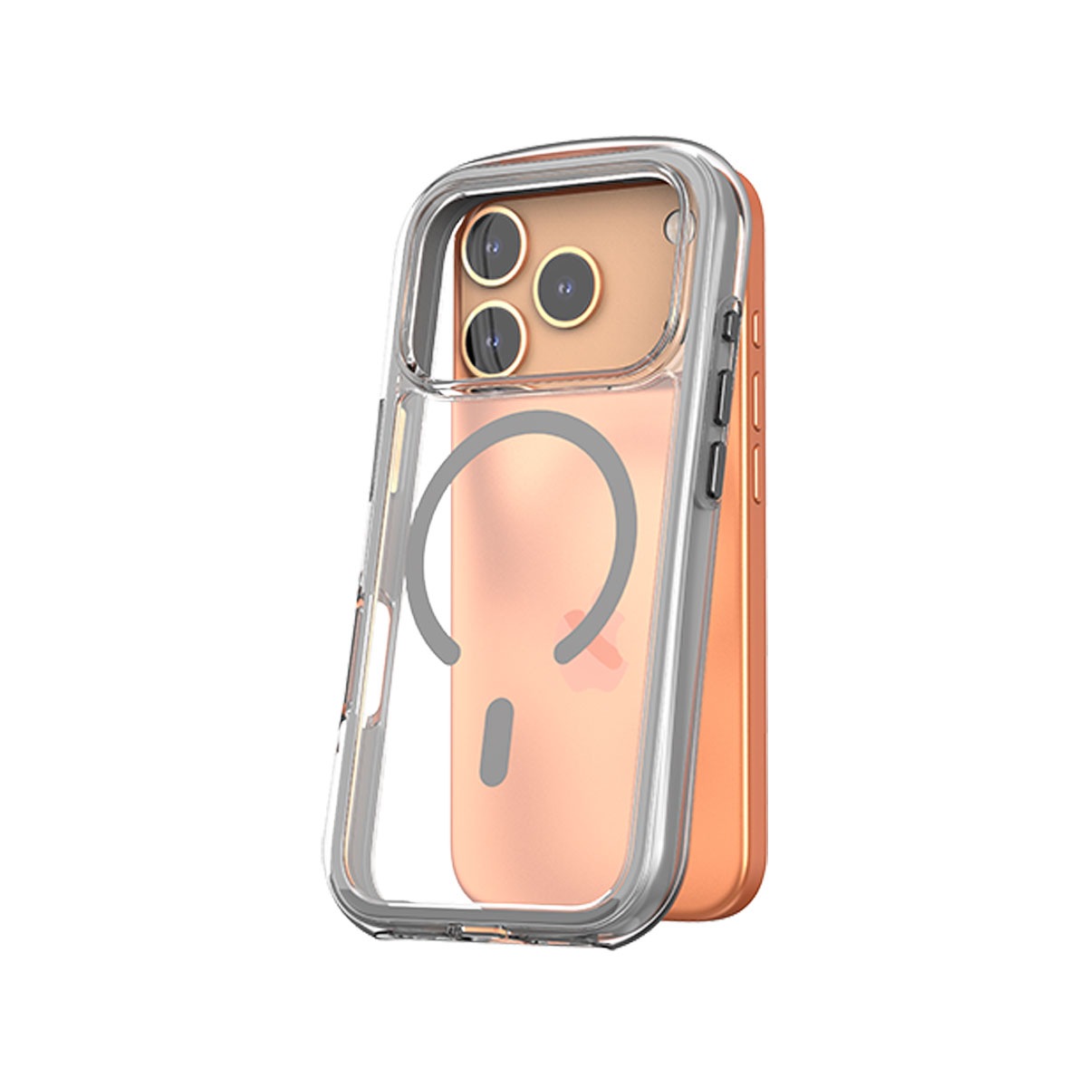 [ iPhone 17 / iPhone Air / 17 Pro / 17 Pro Max 用] 米軍MIL規格 MagSafe対応 DUPLE M AIR 4面サイド エアキャップ構造