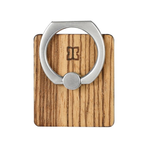 スマホリング Man&Wood 天然木 スマートリング（マンアンドウッド）落下防止 ホルダースタンド 指輪型 バンカーリング