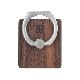 スマホリング Man&Wood 天然木 スマートリング（マンアンドウッド）落下防止 ホルダースタンド 指輪型 バンカーリング