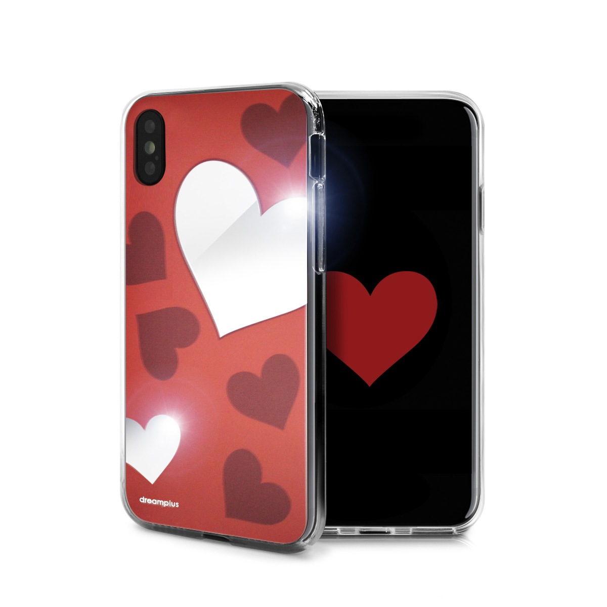 Iphone Xs X ケース Dreamplus Heart Mirror Case ドリームプラス ハート ミラーケース アイフォン カバー Mycaseshop 通販