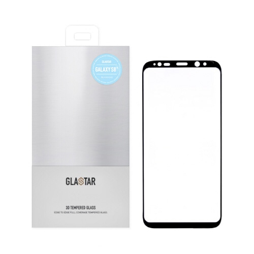 Galaxy S9+ Galaxy S8+ 3D 強化ガラスフィルム GLASTAR(グラスター）ギャラクシー エス エイト プラス 液晶保護 SC-03K SCV39 SC-03J SCV35 全画面保護 0.33mm