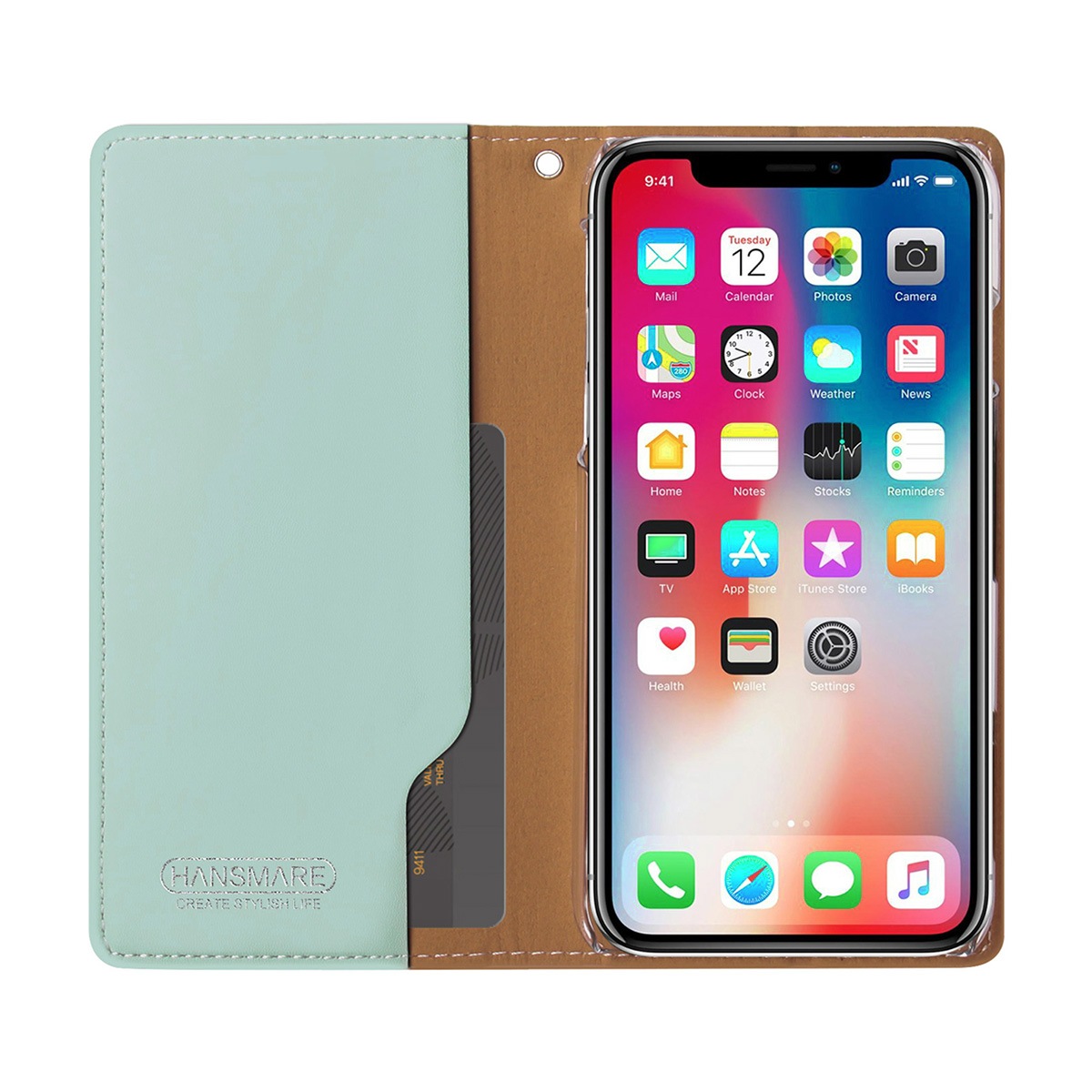 iPhone SE (第3世代) ケース カバー 手帳型 HANSMARE ROOKIE CASE [iPhone SE3/SE2/XS/X8/7]