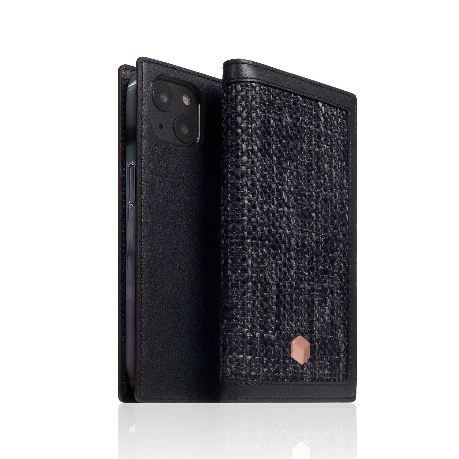 SLG Design [ iPhone 14 / 14 Pro ] 手帳型 本革 レザーケース Edition Calf Skin Leather Diary