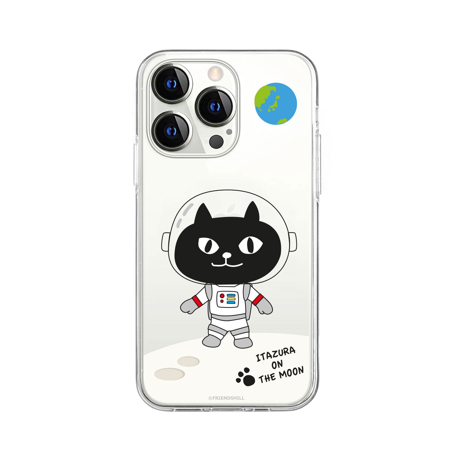[iPhone15ProMax/15Plus/14ProMax/14Plus用] ネコマンジュウ ソフトクリアケース カバー 公式ライセンス品