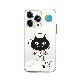 [iPhone15ProMax/15Plus/14ProMax/14Plus用] ネコマンジュウ ソフトクリアケース カバー 公式ライセンス品