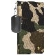 iPhone SE 第2世代 se2 ケース iPhone XS/X/8/7 ケース 手帳型 HANSMARE CAMO CASE（ハンスマレ カモケース）アイフォン カバー スタンド機能付き カモフラ柄 ドッグタグ スタッズ