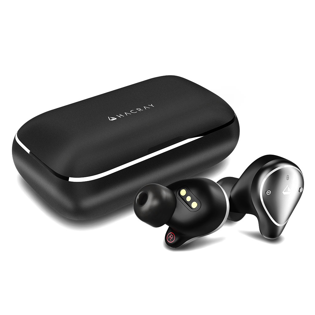 HACRAY W1 完全ワイヤレスイヤホン【カナル型 / 7時間連続再生 / IPX7防水】