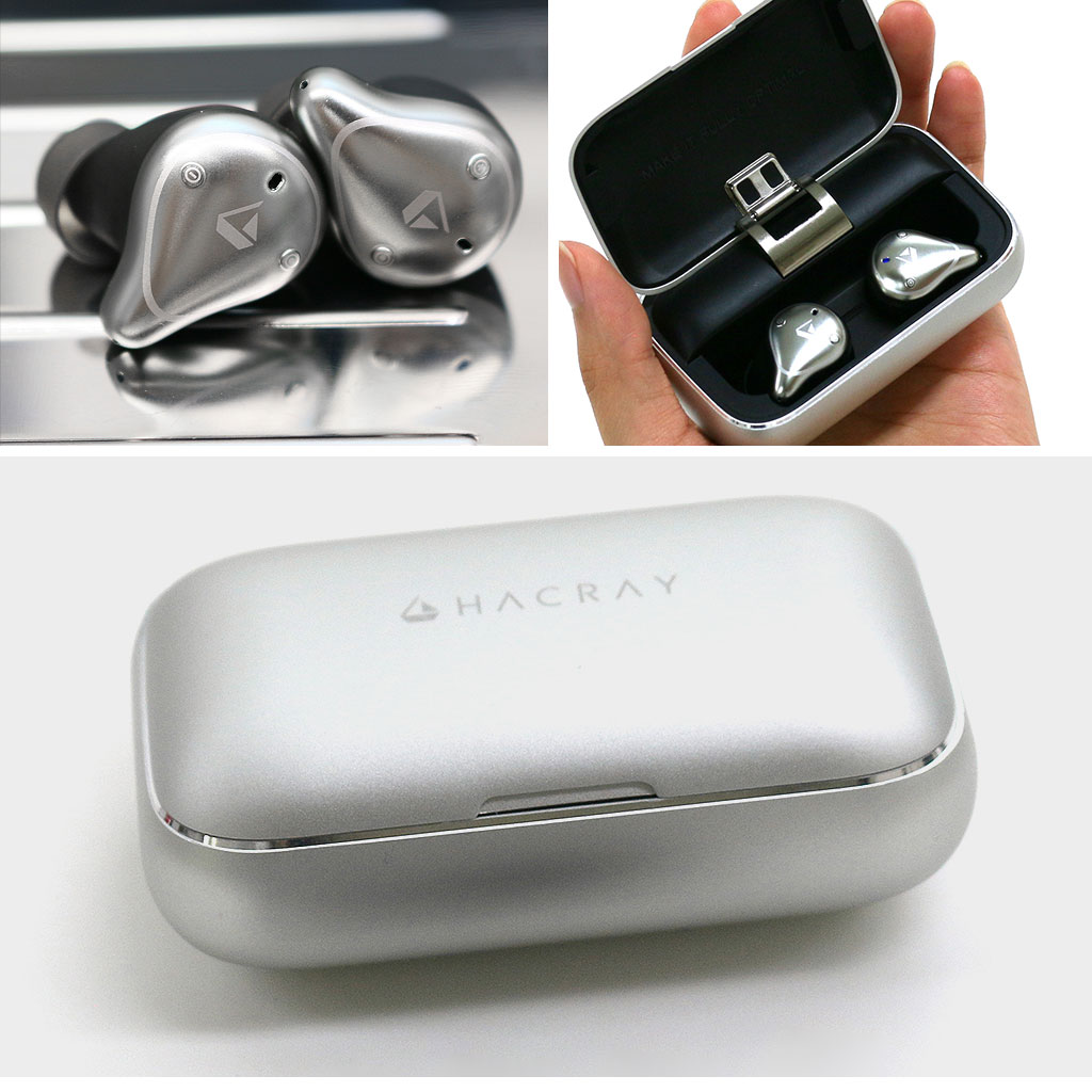 HACRAY W1 完全ワイヤレスイヤホン【カナル型 / 7時間連続再生 / IPX7防水】