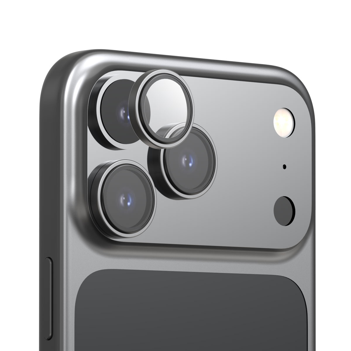 [ iPhone 18 Pro / iPhone 18 Pro Max 用] core MR カメラレンズ 個別カバー 強化ガラスフィルム ＜予約受付中＞