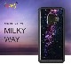 ikins Galaxy S20 ケース Galaxy S20+ ケース 天然貝ケース Milky Way（アイキンス ミルキーウェイ） 天然素材 ギャラクシー エストゥエンティ ファイブジー カバー 背面カバー 5G SC-51A SCG01 SC-52A SCG02 Galaxy S20/S20+/S10/S10+/S9/S8