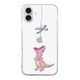 [ iPhone 17 / iPhone Air / 17 Pro / 17 Pro Max 用] ソフト クリアケース はらぺこザウルス 恐竜 透明カバー for iPhone 17 / 16 / 15 / 14 シリーズ