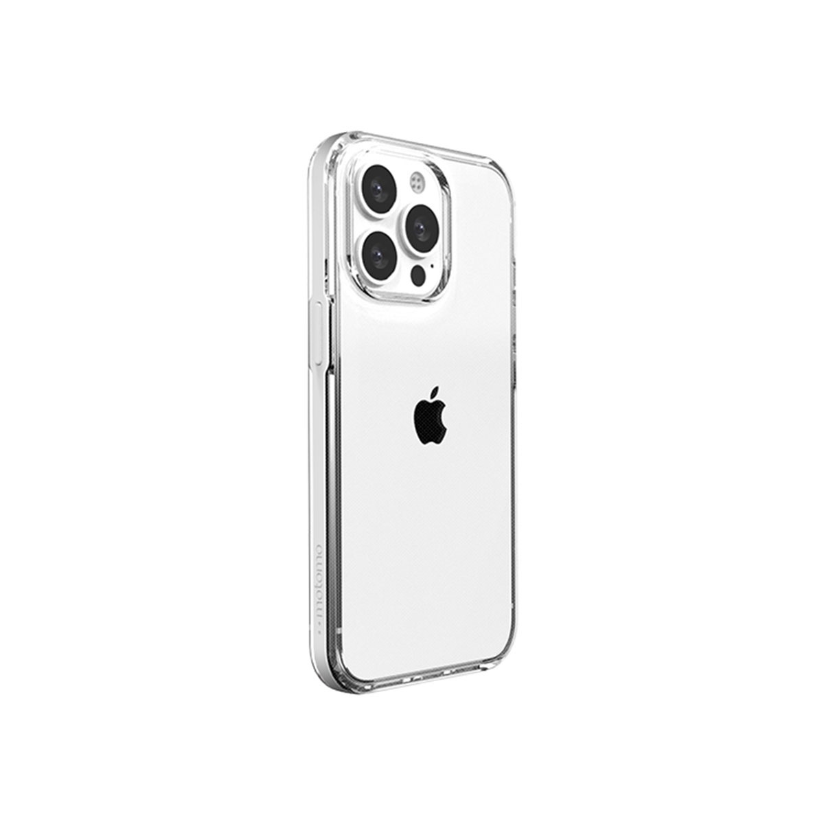 [ iPhone 17 用] INO Achrome Shield Case バンパー風 TPUクリアボディ ポリカーボネートスマホケース カバー for iPhone 15 / 15 Pro