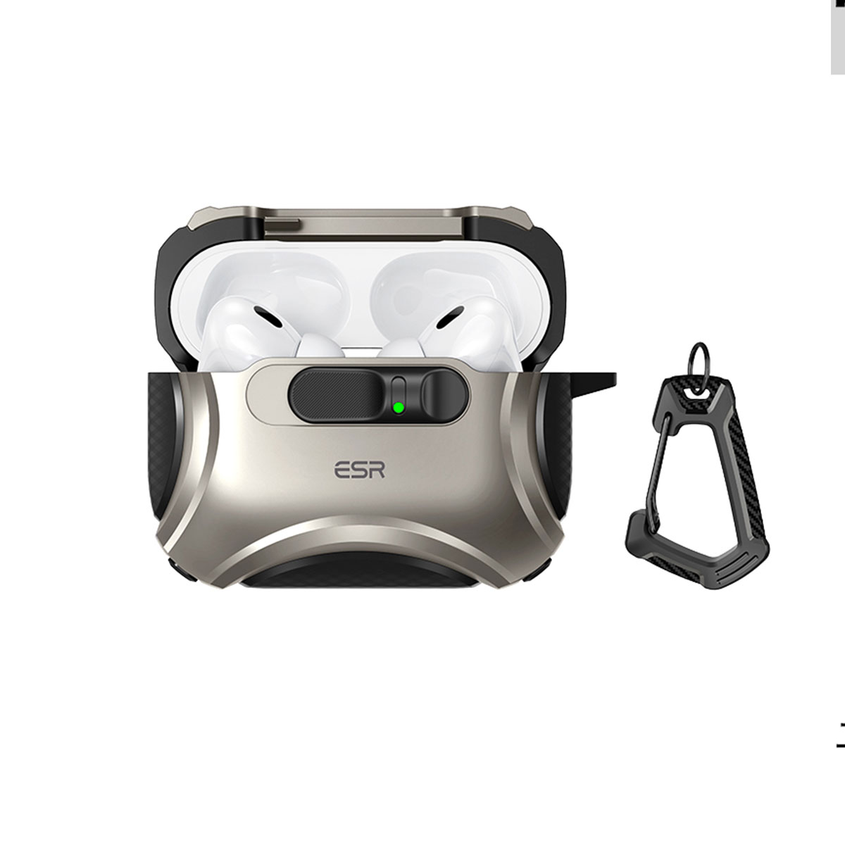 ESR AirPods Pro 3 ハードケース Cyber MagSafe対応フリック