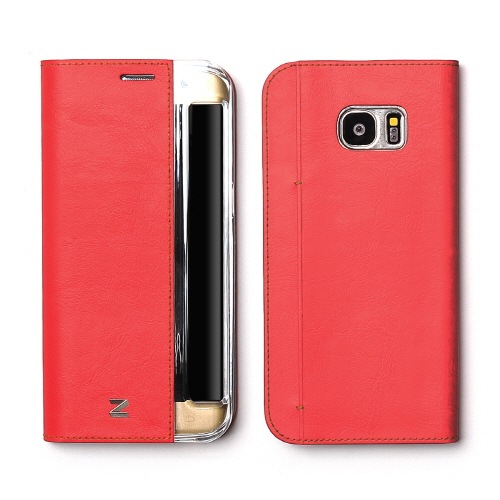 Galaxy S7 edge ケース 手帳型 ZENUS Buffalo Diary（ゼヌス バッファローダイアリー）ギャラクシー エスセブン エッジ 